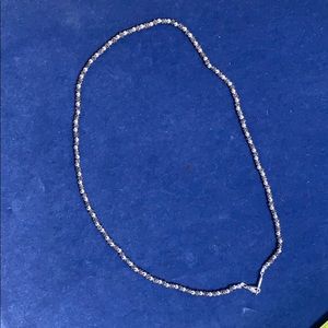 Silver necklace